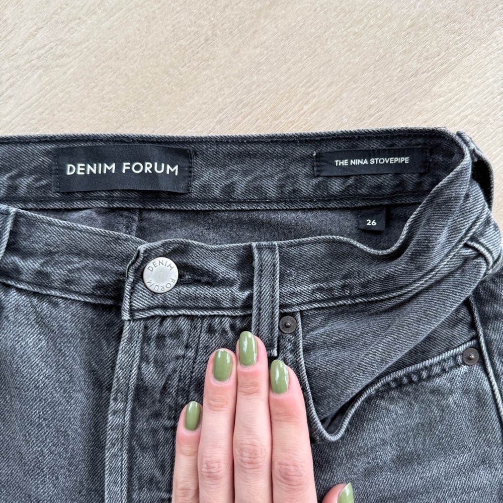 Denim Forum Nina Stovepipe Denim